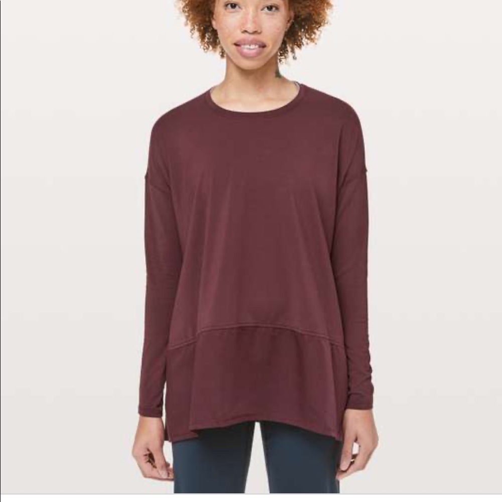 Lululemon ease of mind long sleeve